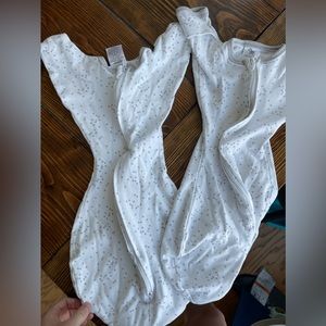 Two Transitional Swaddles- Size Small